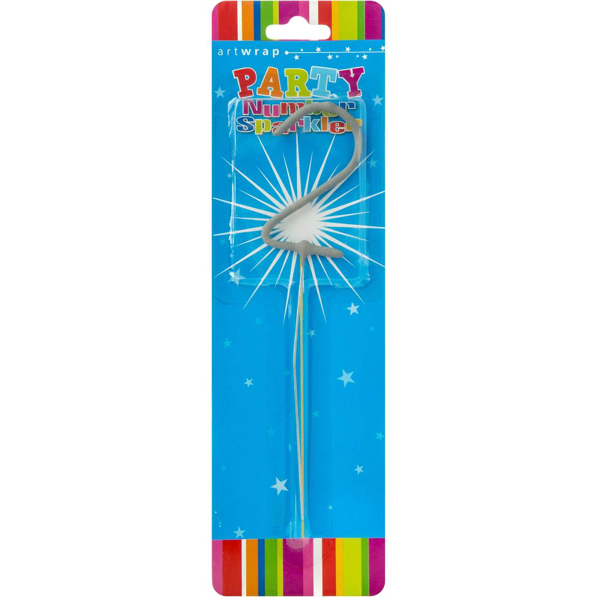 Artwrap Party Candle Sparkler 2 Each Woolworths