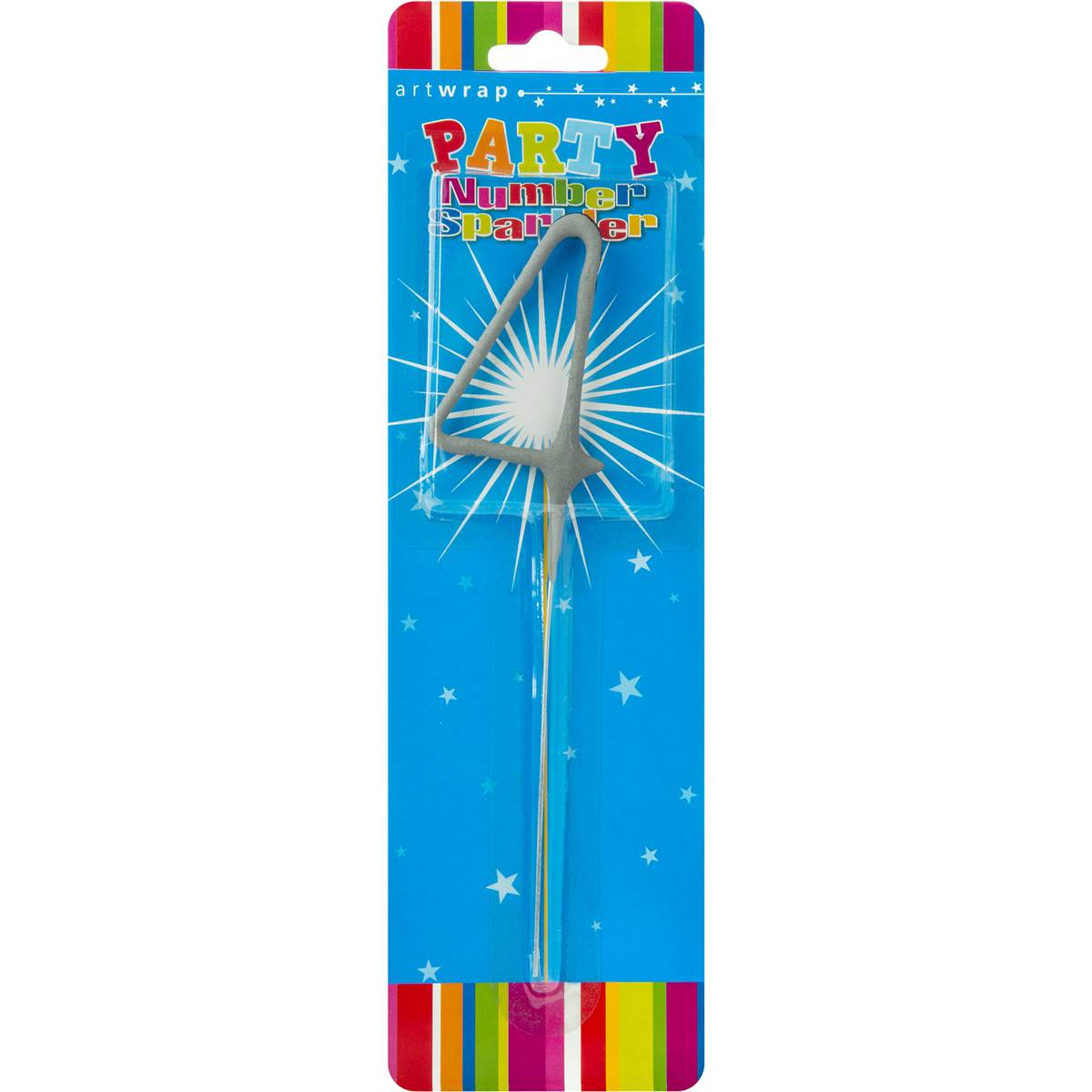 Artwrap Party Candle Sparkler 4 Each Woolworths