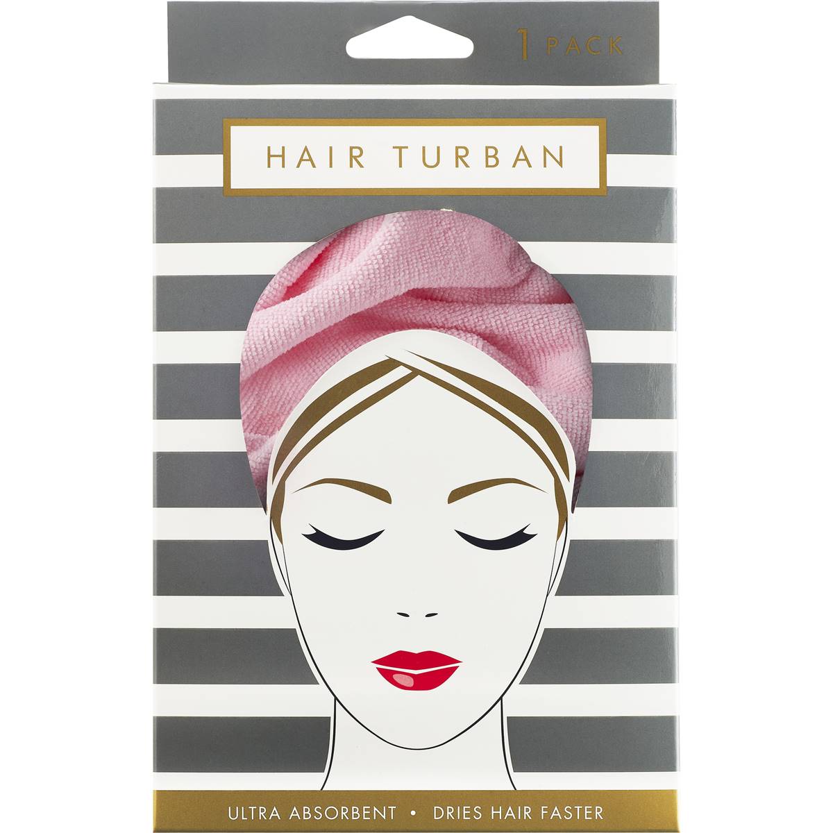 Hair Turban Plain 1pk | Woolworths