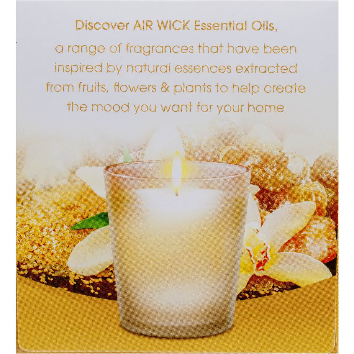 Air Wick Eco Candle Vanilla & Brown Sugar 100g Woolworths