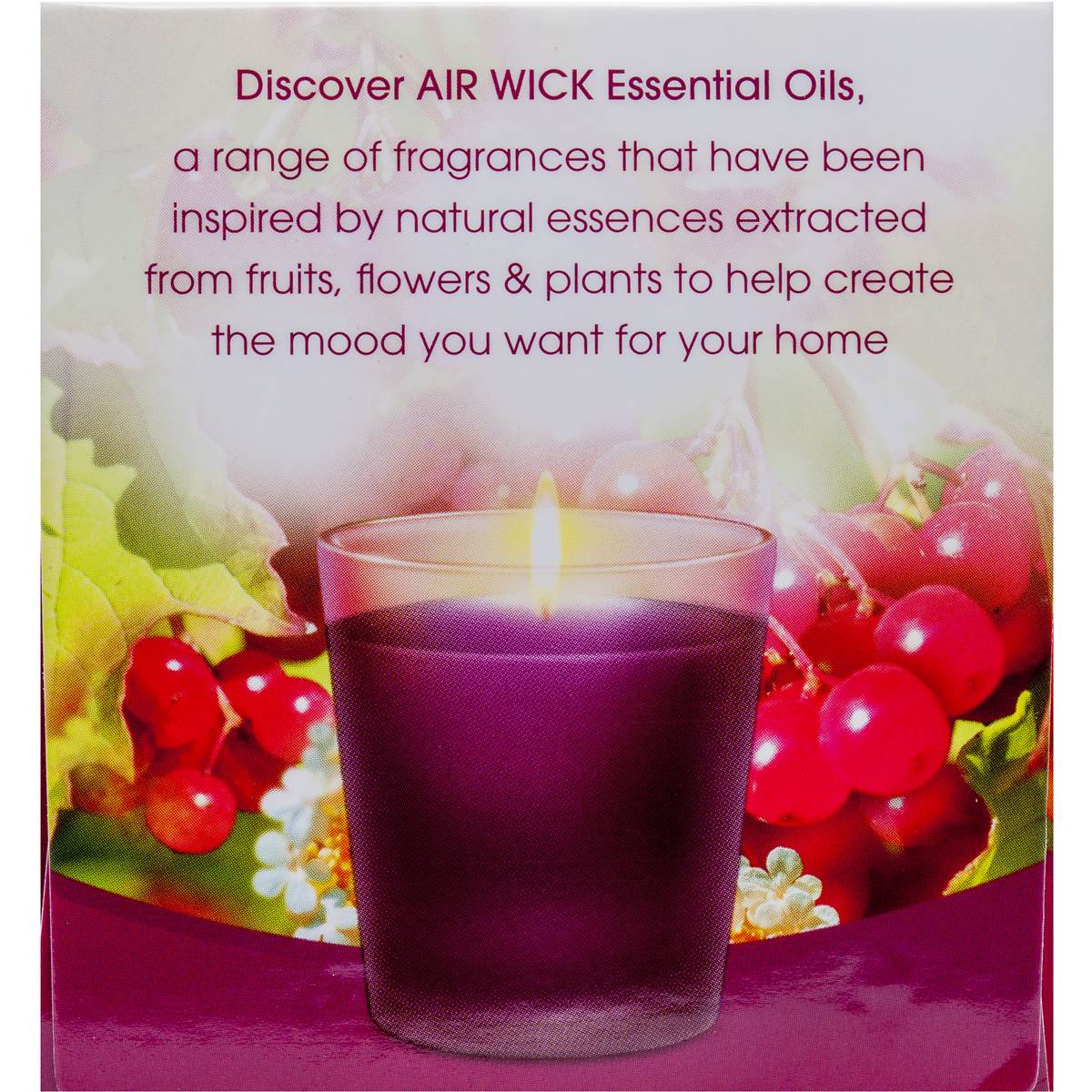 Air Wick Eco Candle Mountain Berry Blossom 100g Woolworths