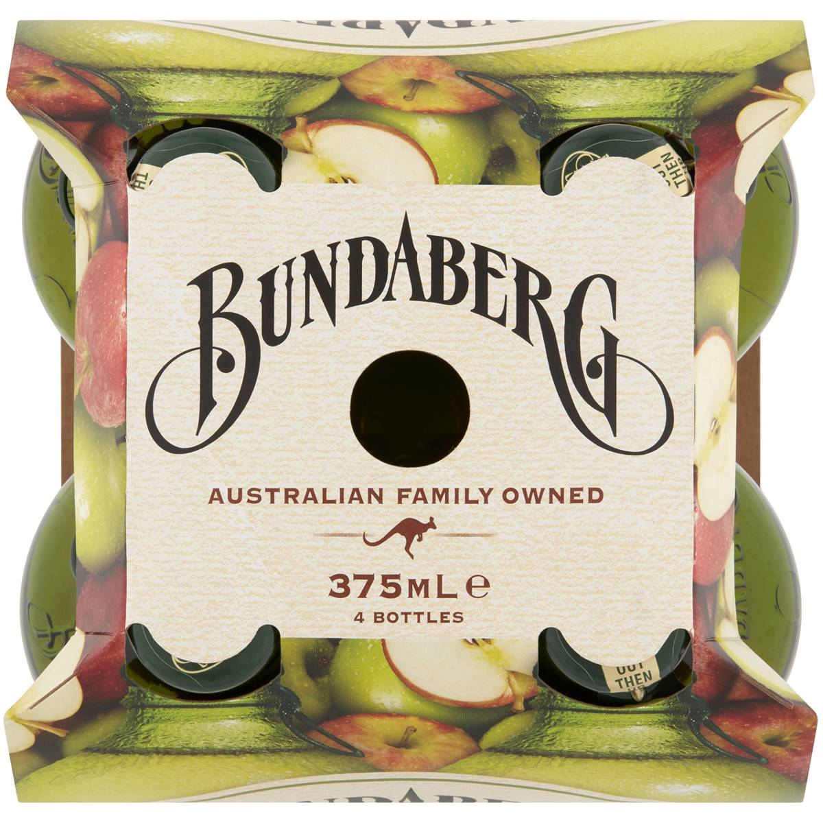 Bundaberg Apple Cider Brewed Soft Drink 4x375ml Woolworths