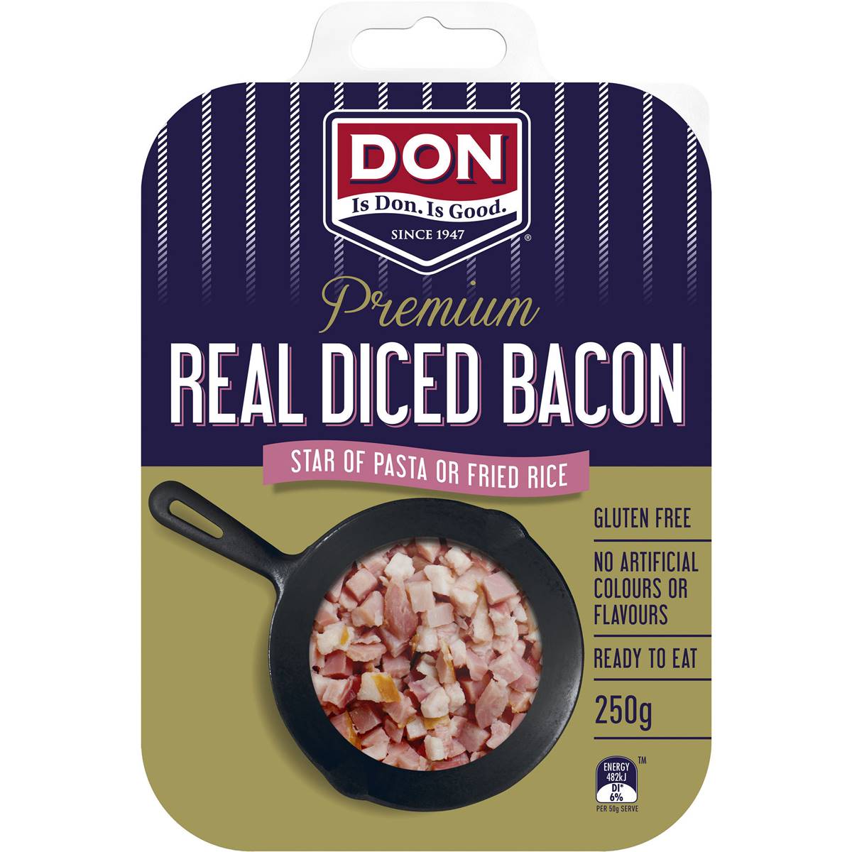 Don Diced Bacon 250g Woolworths