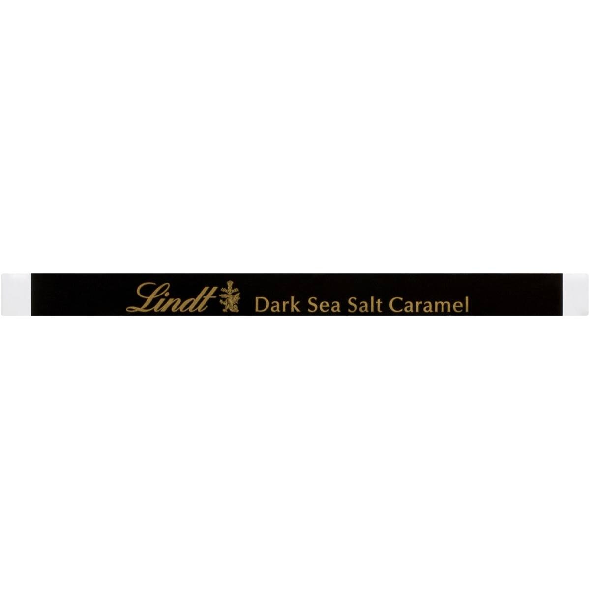 Lindt Excellence Dark Chocolate Sea Salt Caramel 100g Block Woolworths