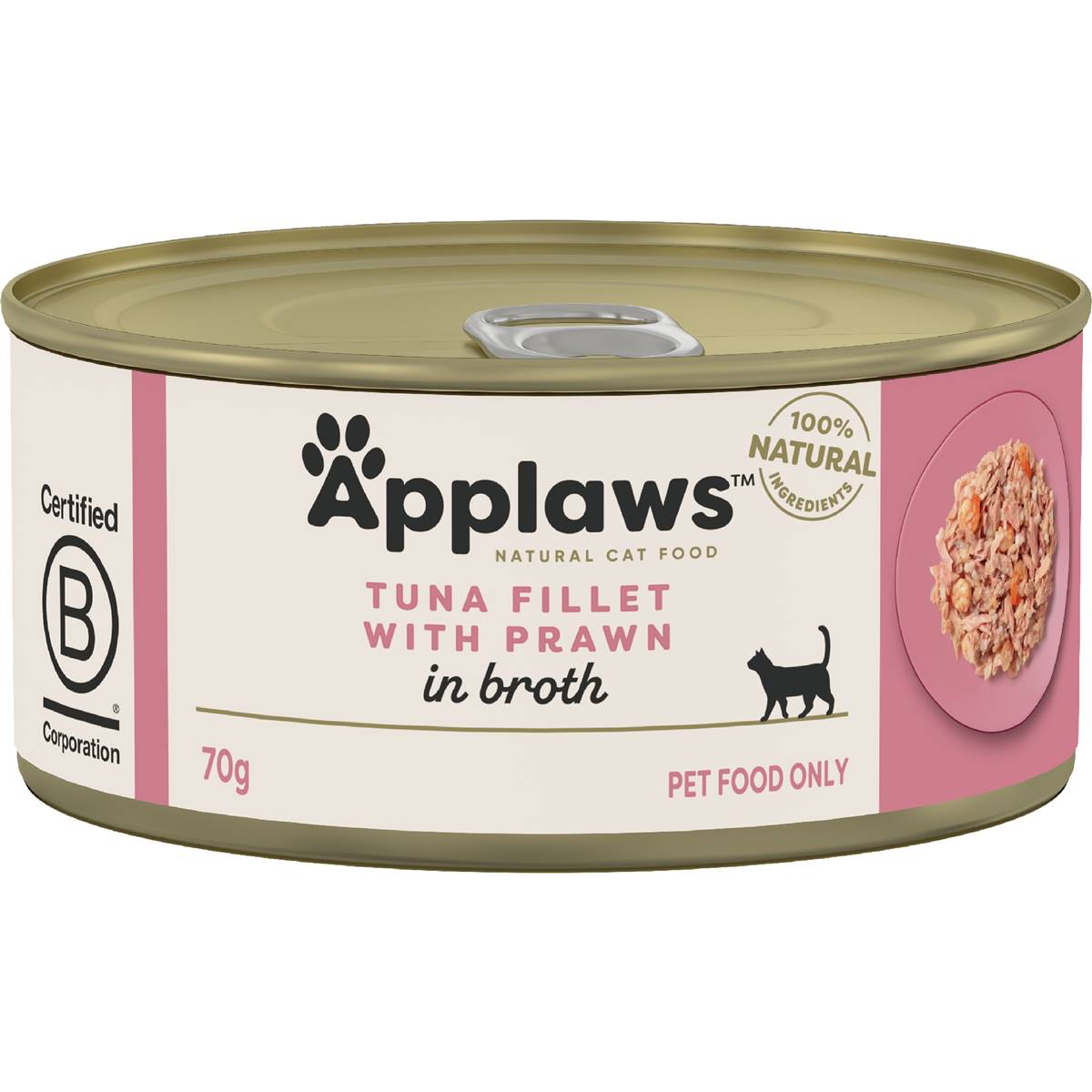 Applaws Cat Food Tuna & Prawn 70g Woolworths
