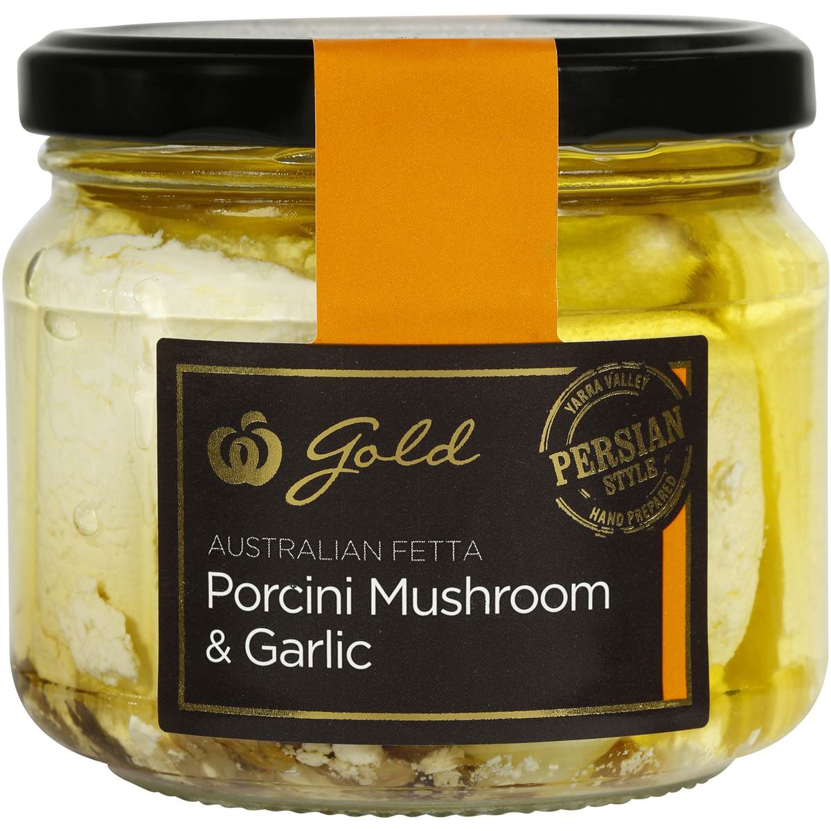 Woolworths Gold Porcini Mushroom Fetta Cheese 270g Woolworths
