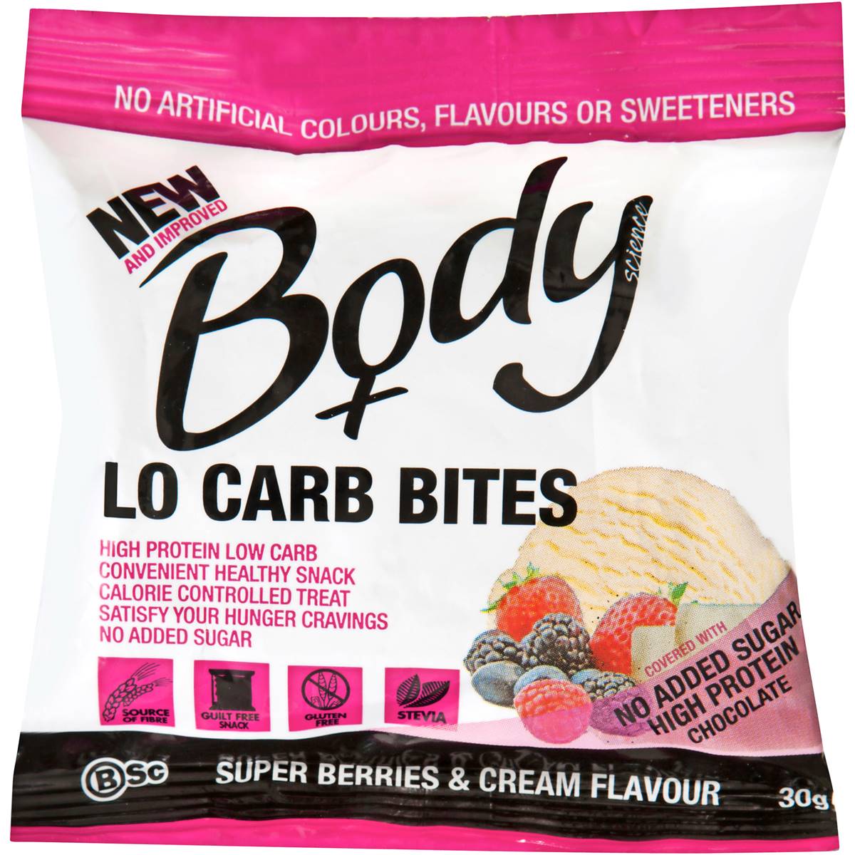 Body Science Body Bites Super Berries & Cream