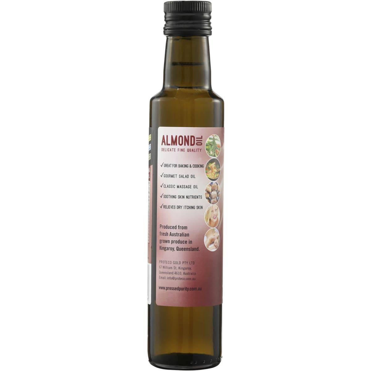 Pressed Purity Almond Oil Cold Pressed 250ml Woolworths