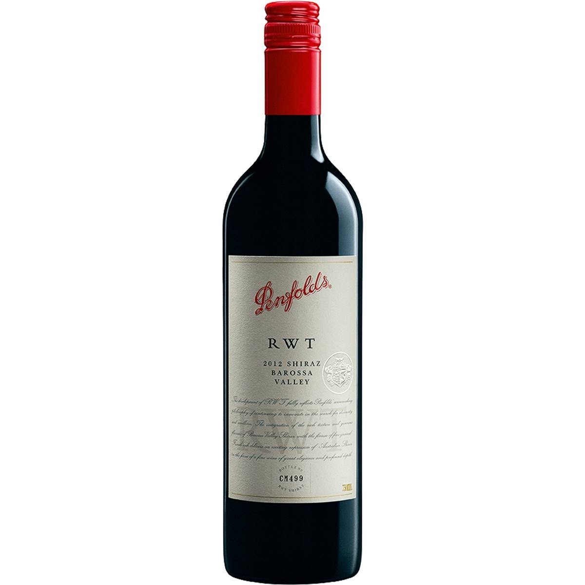 Penfolds Shiraz Rwt Shiraz 2012