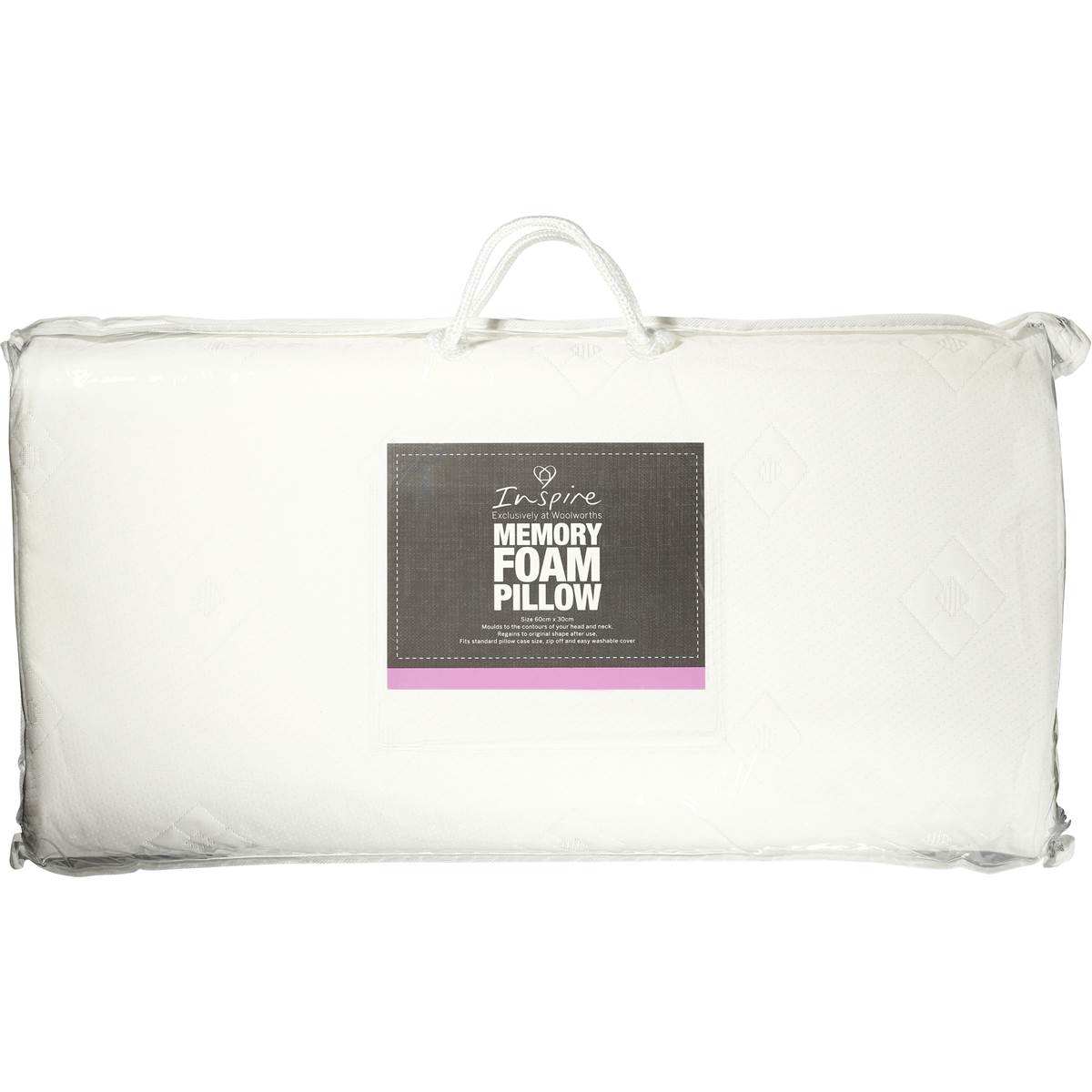 Inspire Memory Foam Pillow Each Woolworths