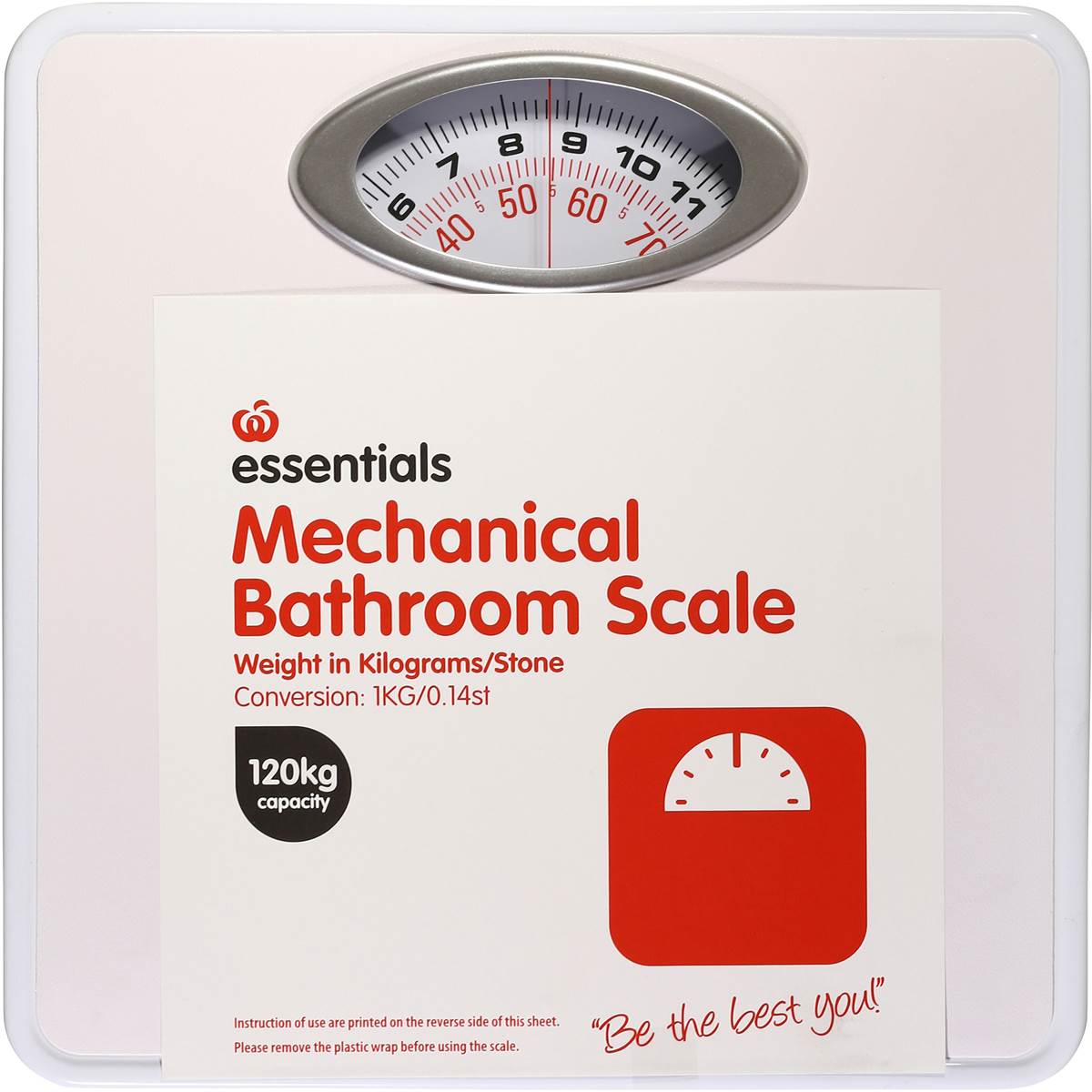 Essentials Mechanical Bathroom Scales Each Woolworths