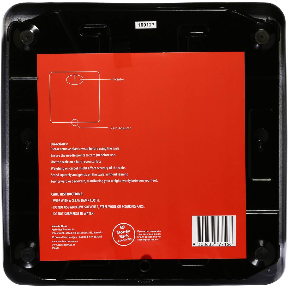 Essentials Mechanical Bathroom Scales Each Woolworths