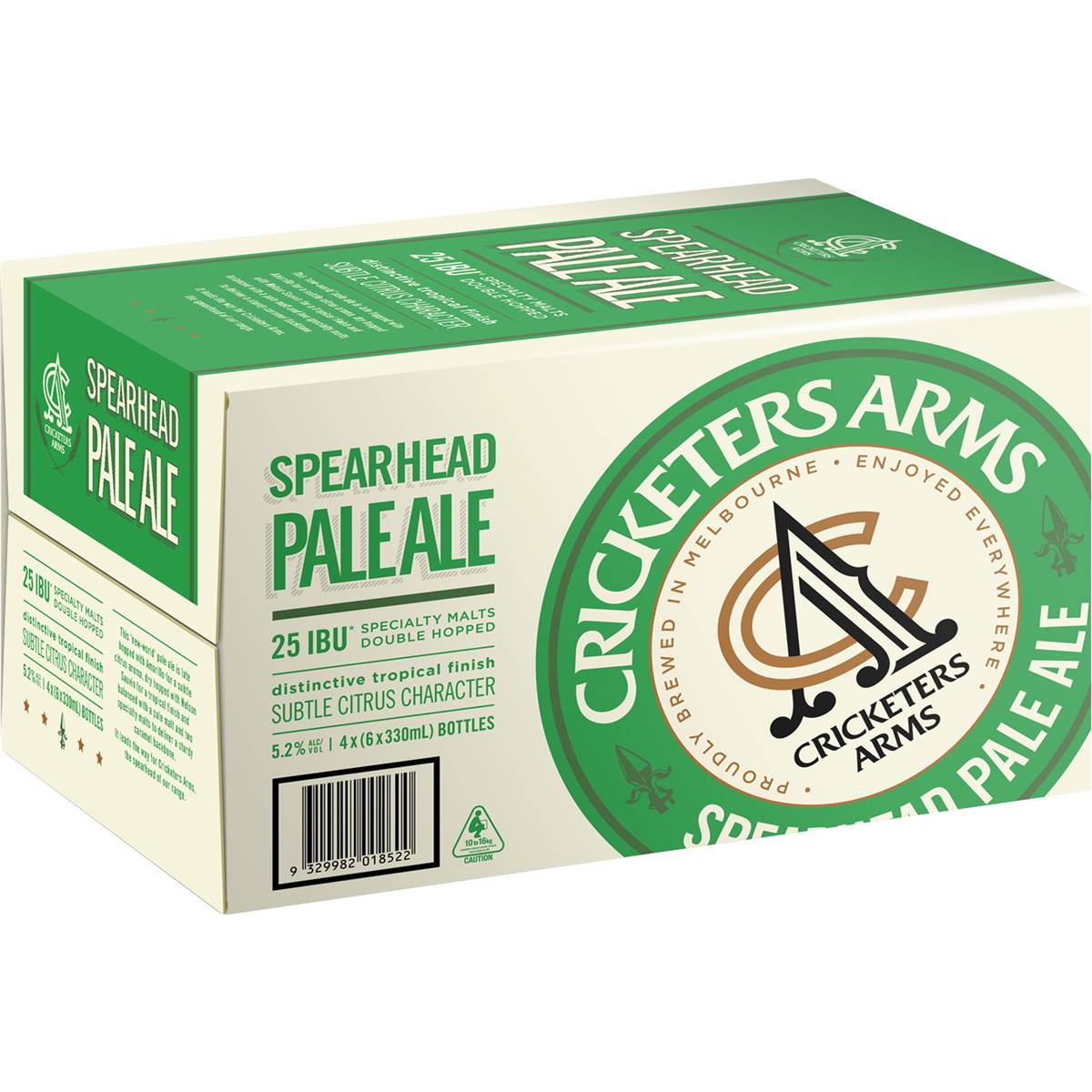 Cricketers Arms Pale Ale Bottle 330ml Woolworths