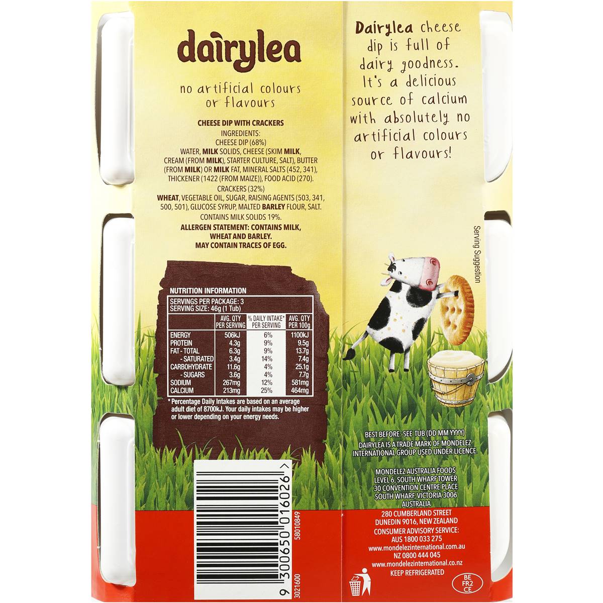 Dairylea Dunkers Ritz Crackers & Cheese 138g Woolworths