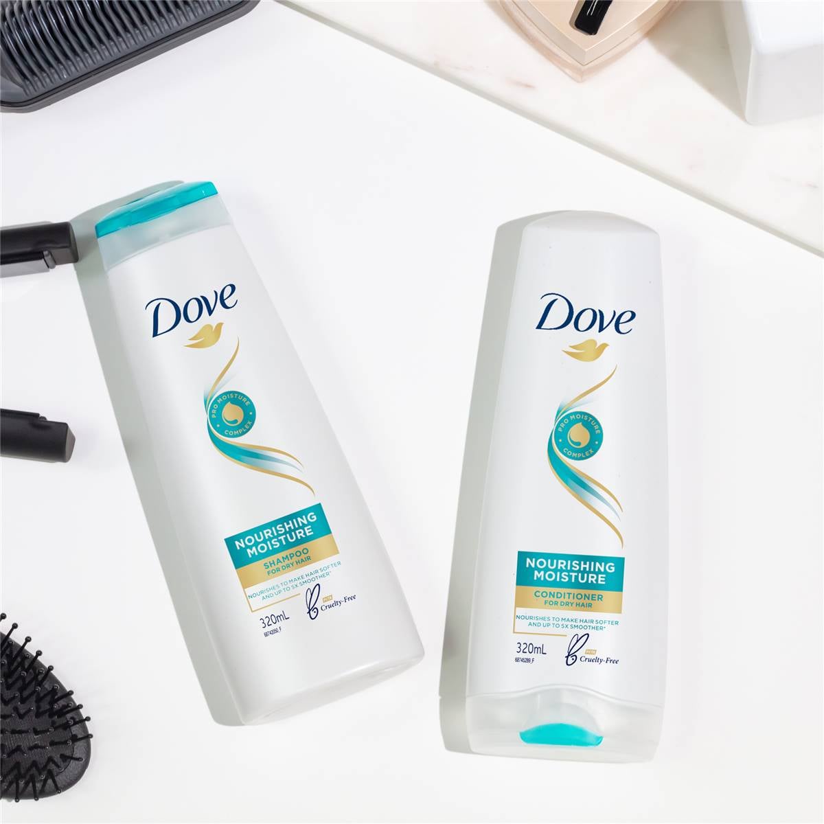 Dove Nourishing Moisture Conditioner For Dry Hair 320ml Woolworths