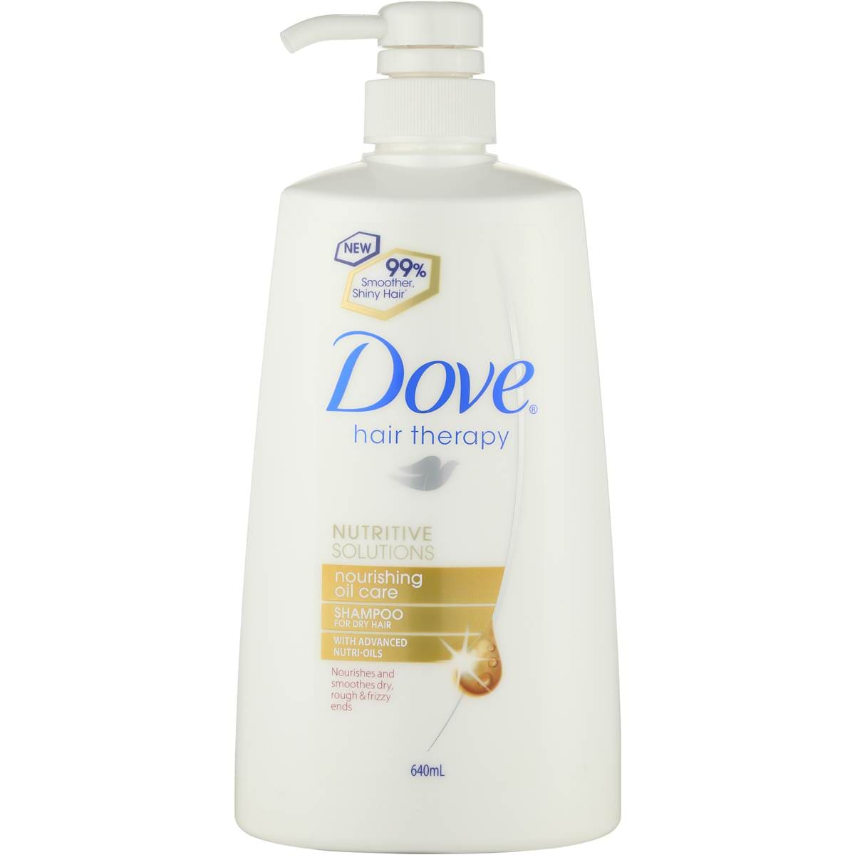 Dove Nutritive Solutions Shampoo Nourishing Oil Care 640ml Woolworths