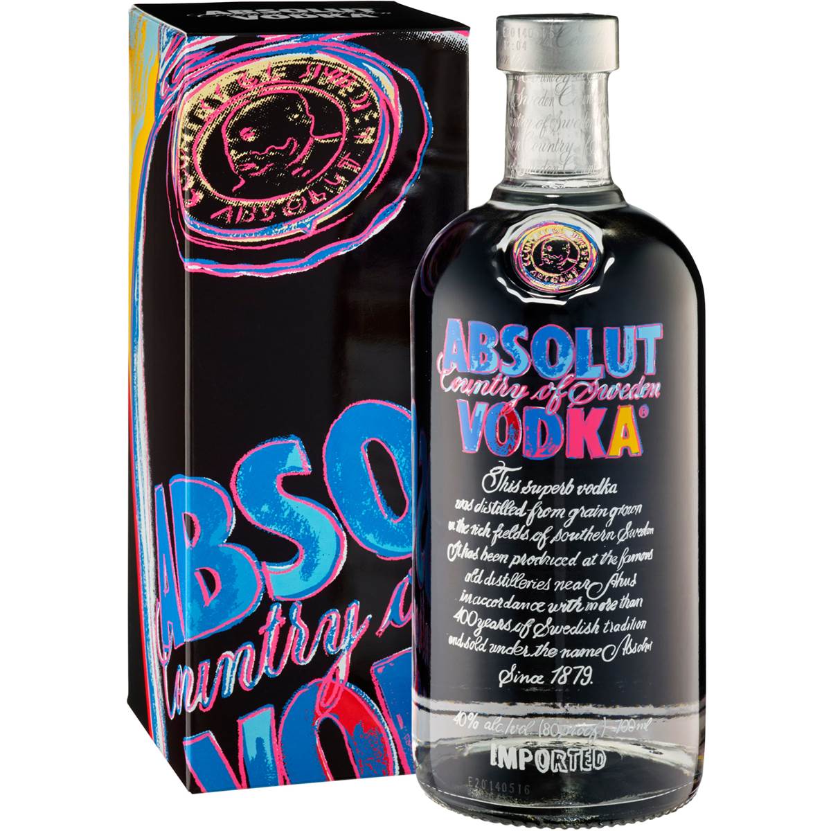 Absolut Vodka Andy Warhol Edition Vodka 700ml | Woolworths