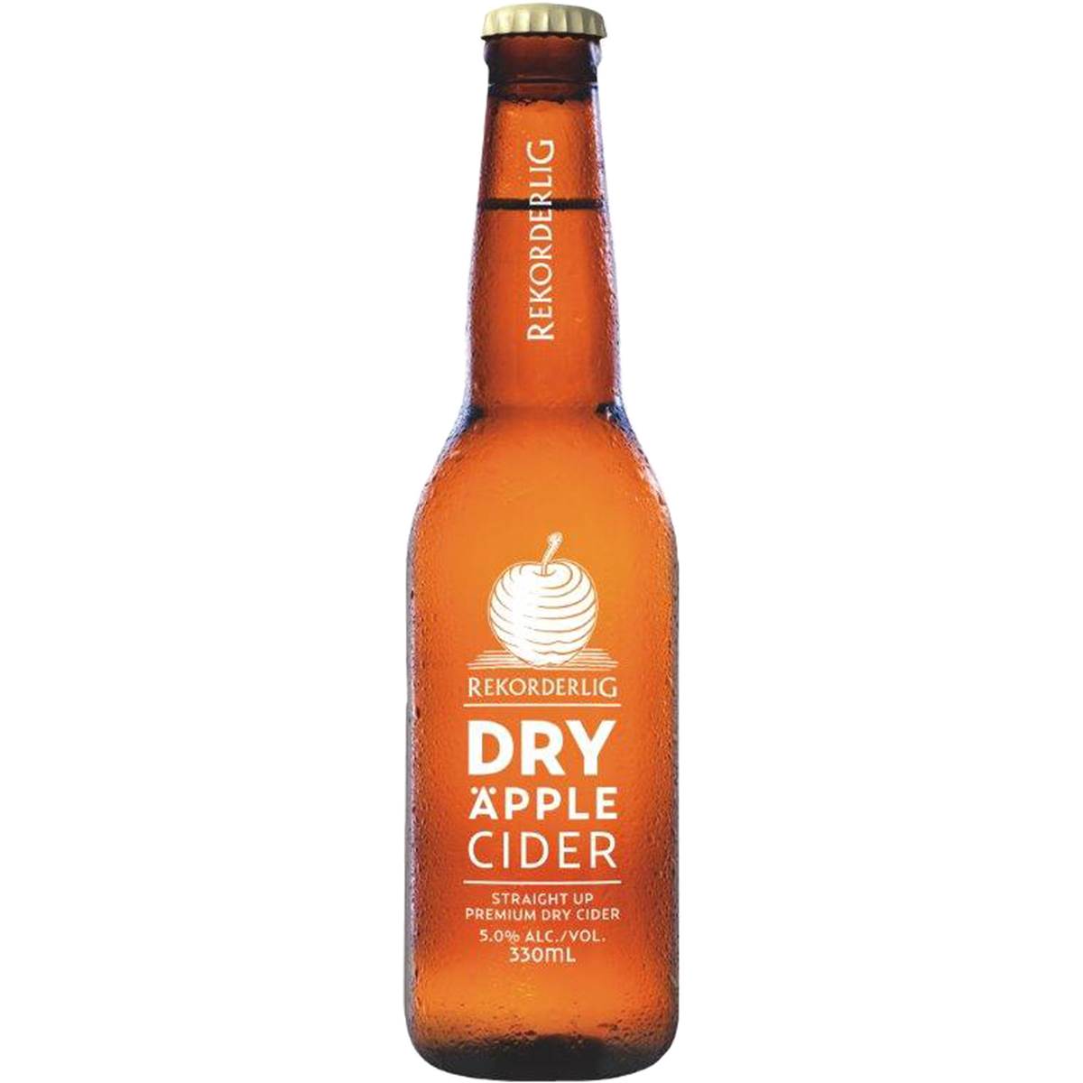 Rekorderlig Apple Cider Dry 5 Bottle 330ml Single Woolworths