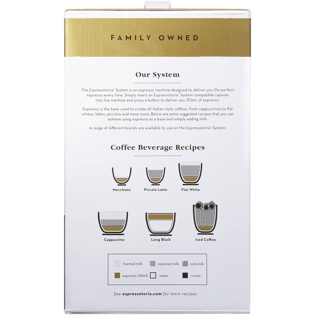 Caffe Aurora Capino Black Coffee Capsule Machine Each Woolworths