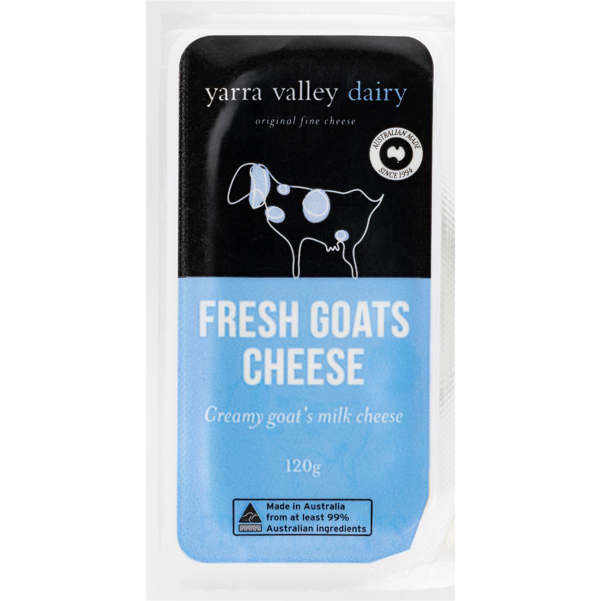 Yarra Valley Goat's Cheese 120g Woolworths