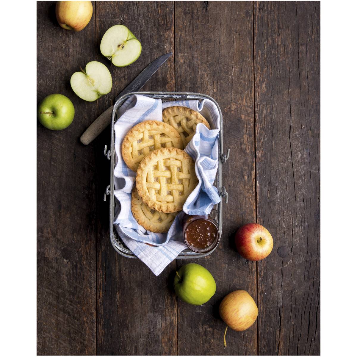 Nanna's Multipack Pies & Desserts Lite Apple Pie 4 Pack Woolworths