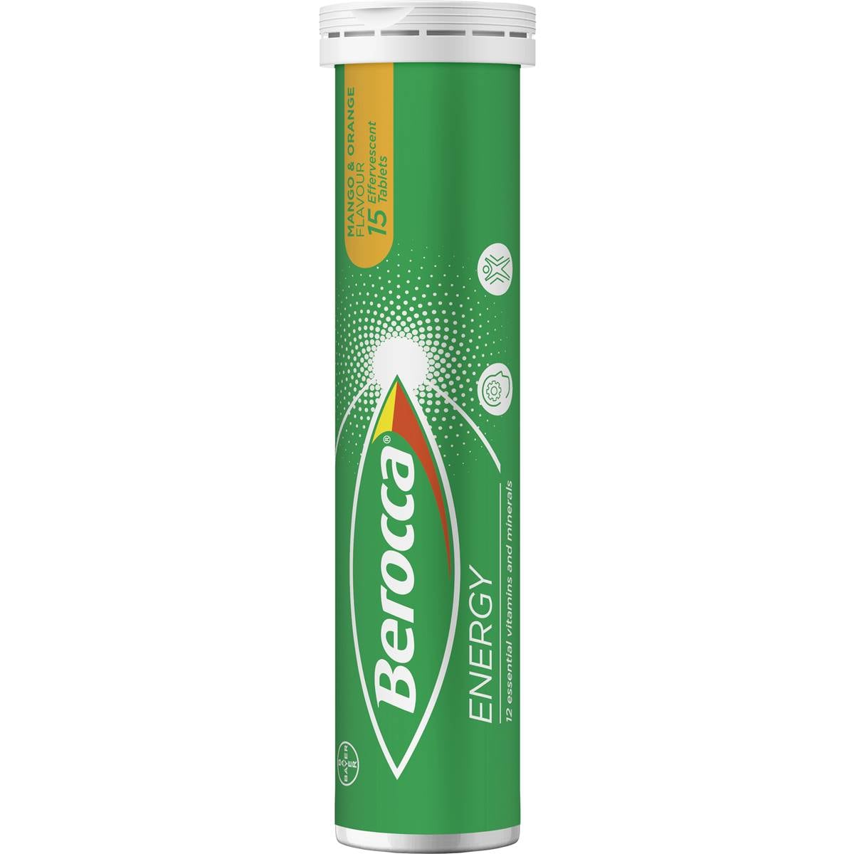 Berocca Vitamin B & C Mango & Orange Flavour Energy 30 Pack Woolworths