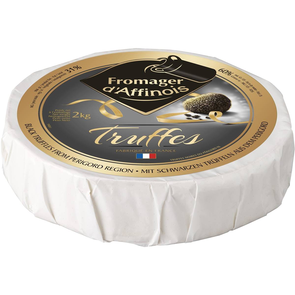 Fromager D'affinois Black Truffle Cheese Per Kg Woolworths