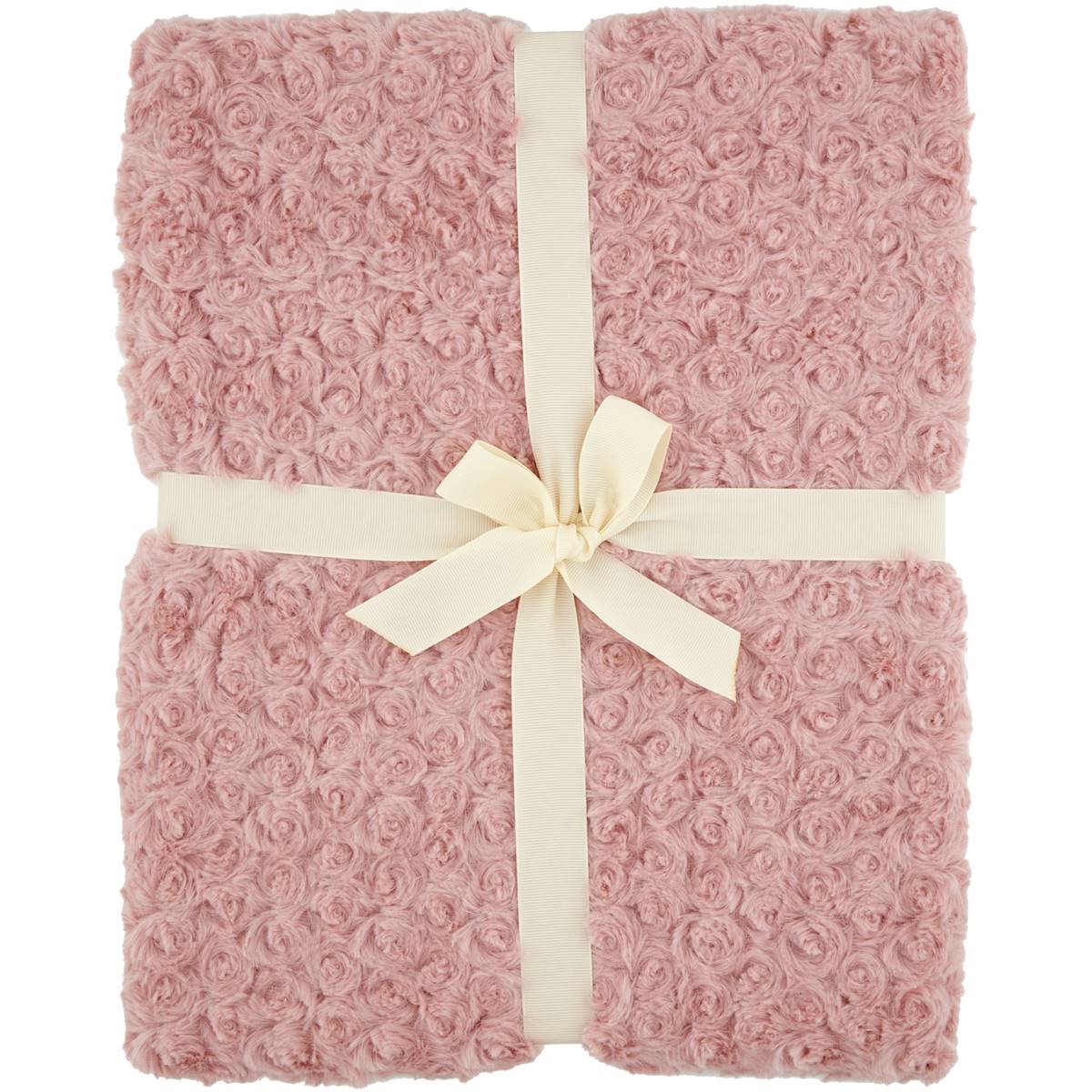 Valentine's Day Fleece Throw Pink Each Woolworths