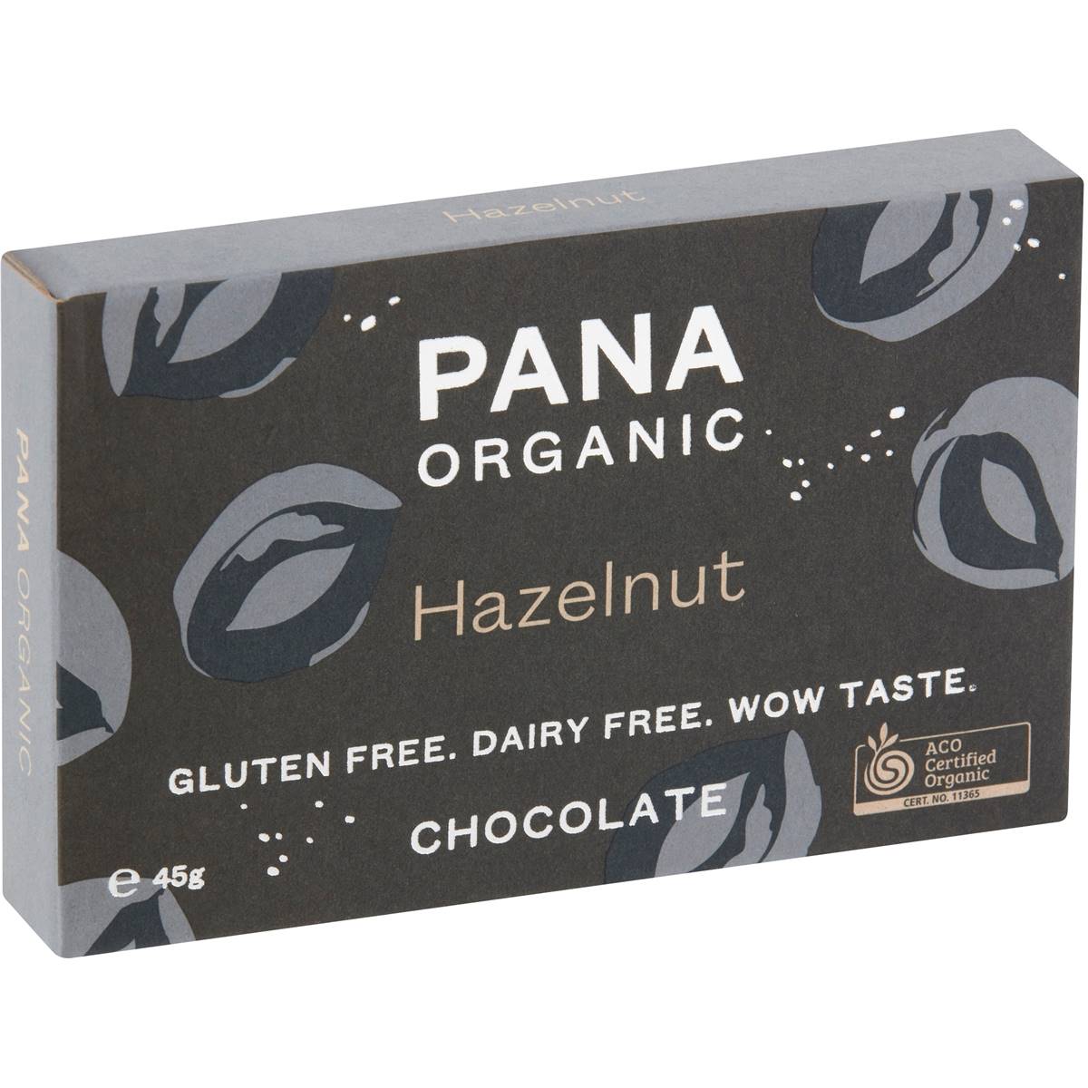 Pana Organic Hazelnut Chocolate 45g Woolworths