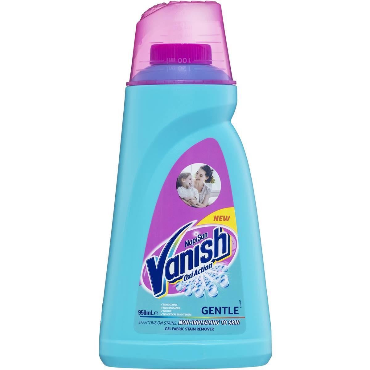 Vanish Napisan Stain Remover Gentle Gel 950ml Woolworths