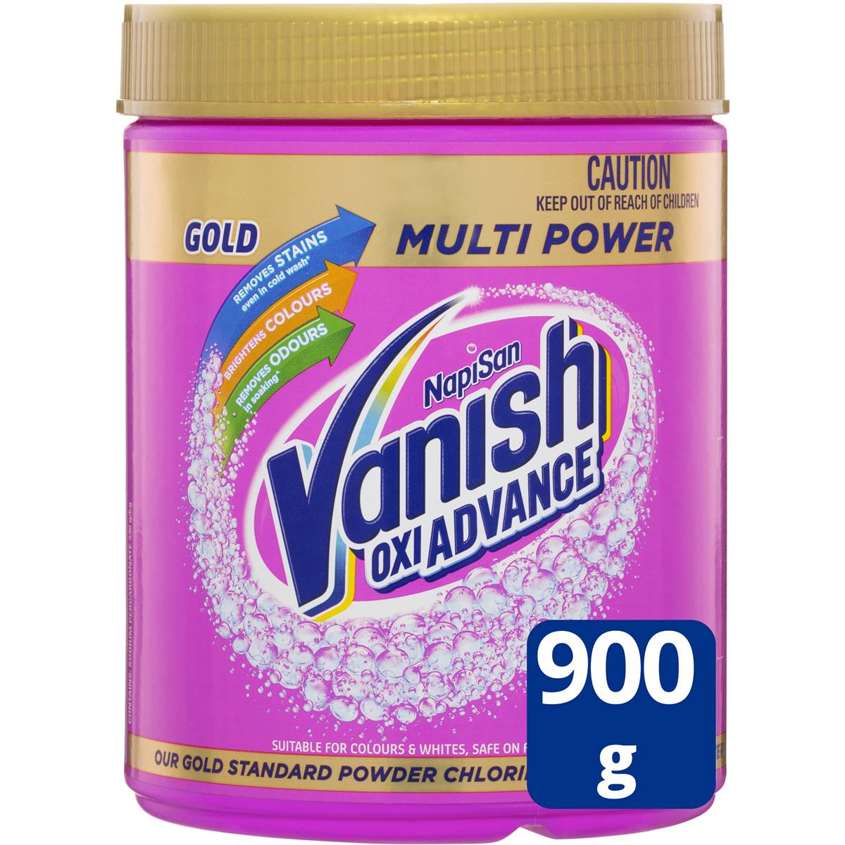 Vanish Napisan Gold Multi Power Laundry Stain Remover Powder 900g Woolworths