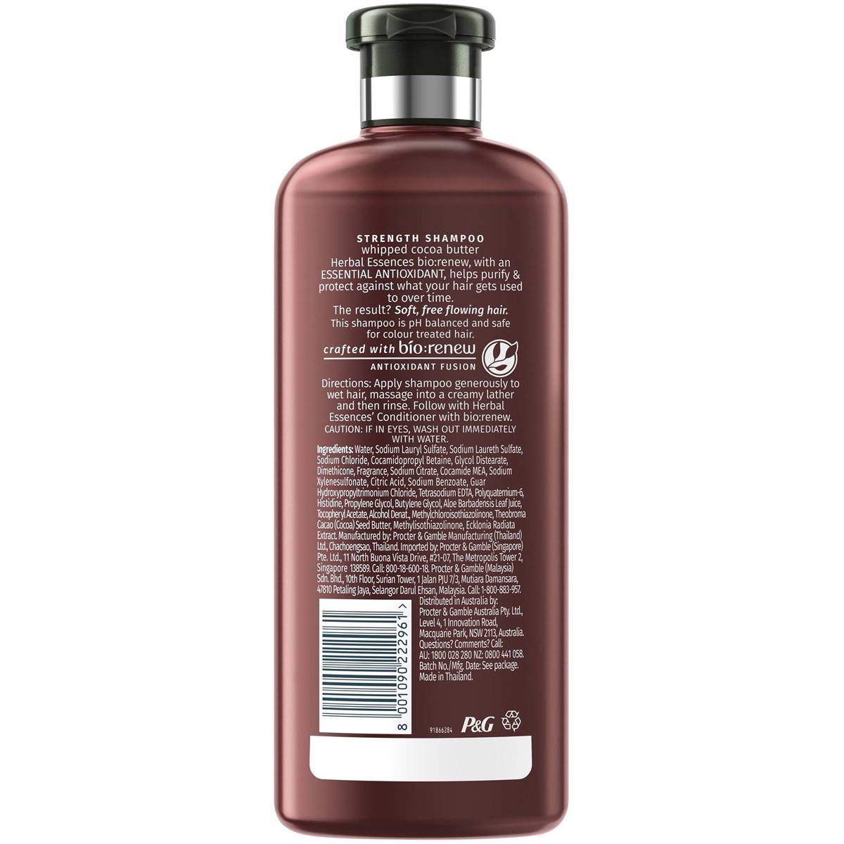 Herbal Essences Bio Cocoa Butter Shampoo 400ml Woolworths