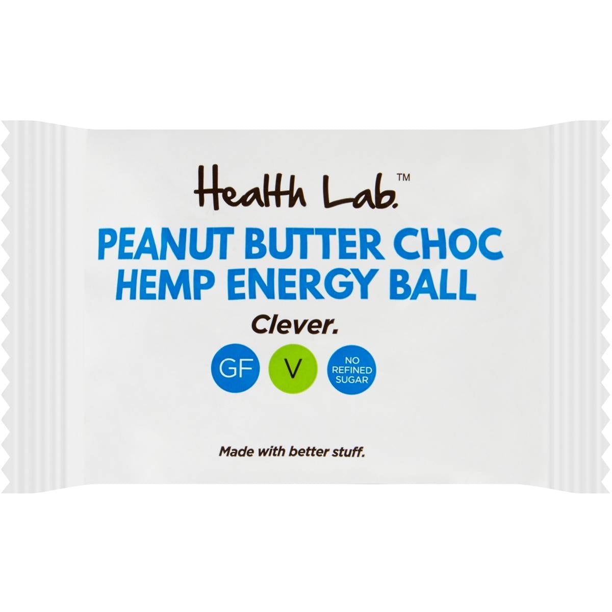 Health Lab Peanut Butter Choc Hemp Protein Ball 40g Woolworths
