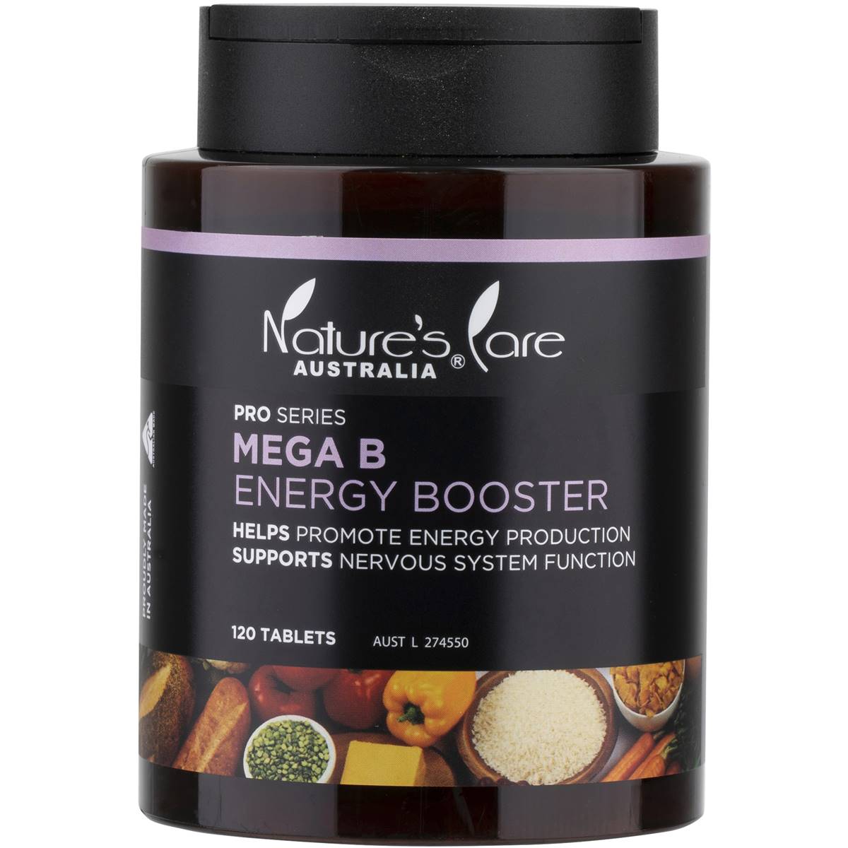 Nature's Care Pro Mega B Energy Booster 120 Capsules | Woolworths