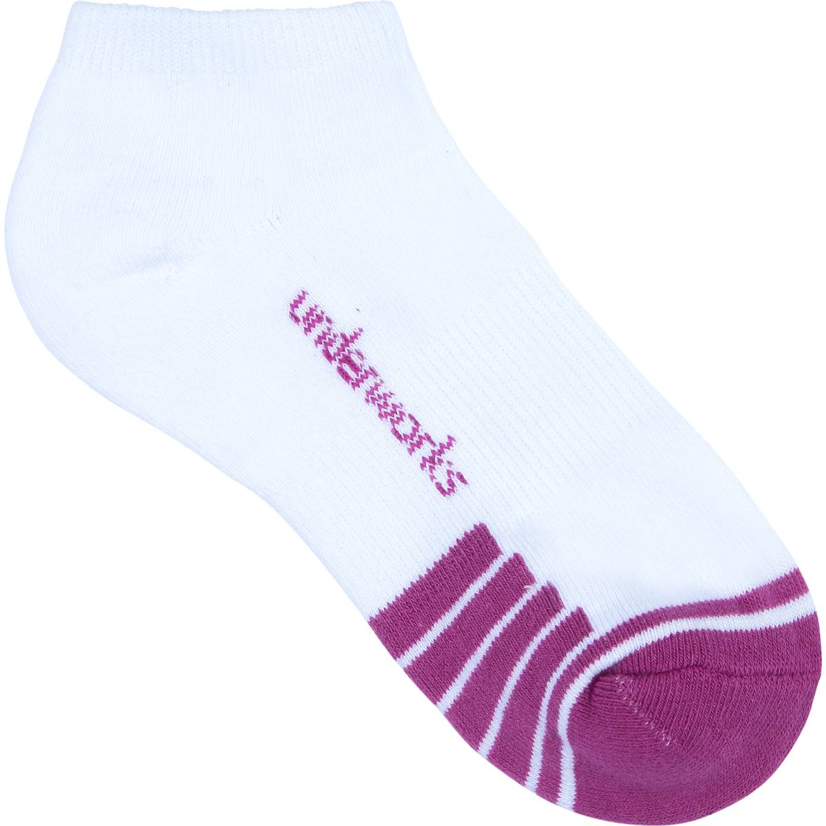 Underworks Ladies Sport Socks Low Cut White Size 5 8 5 Pack Woolworths
