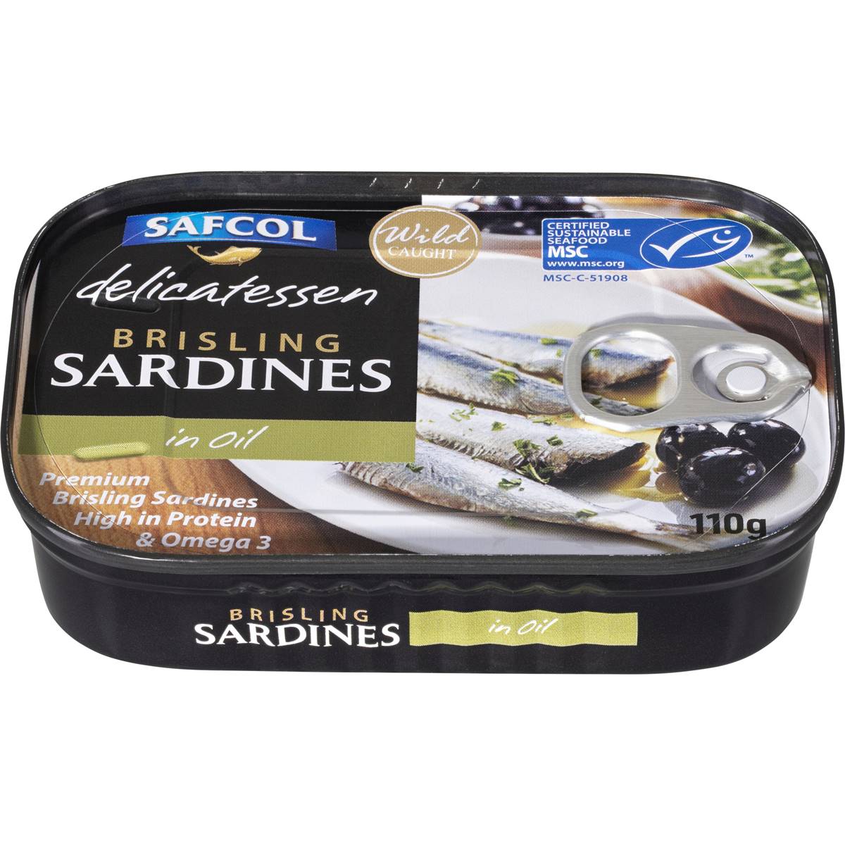 Safcol Sardines In Oil 110g Woolworths