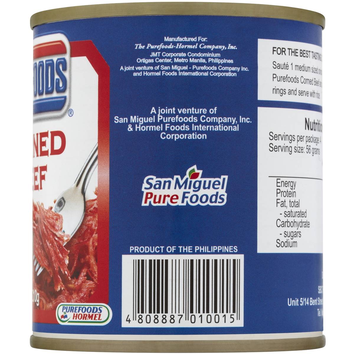 Pure Foods Canned Corned Beef 210g Woolworths