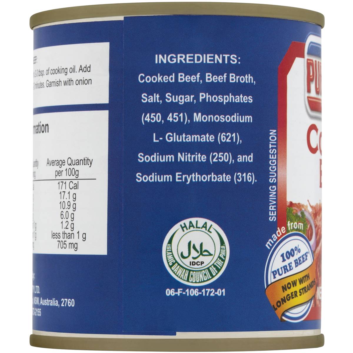 Pure Foods Canned Corned Beef 210g Woolworths