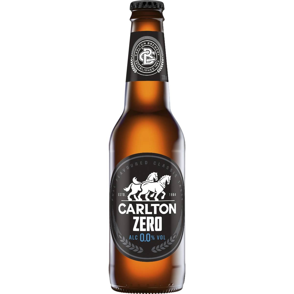 Carlton Zero Bottle 330ml Woolworths