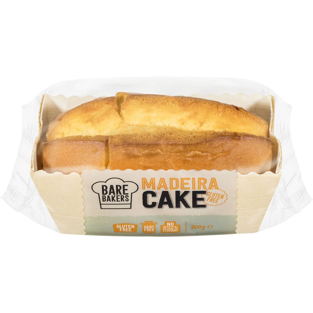 Bare Bakers Gluten Free Madeira Loaf Cake