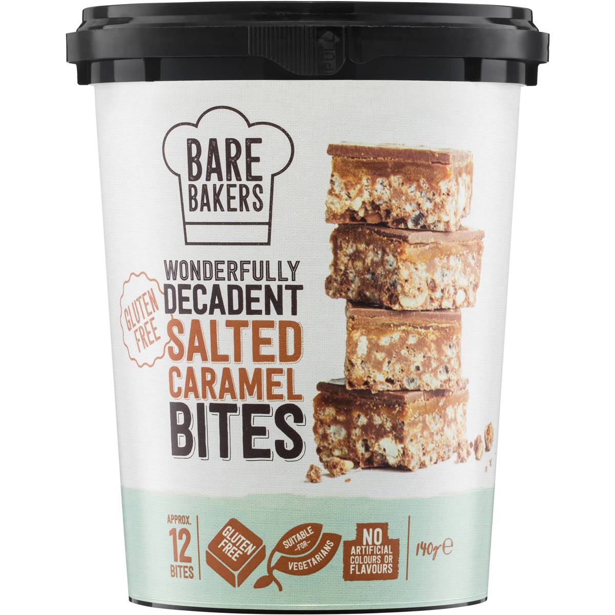 Bare Bakers Salted Caramel Bites 140g | Woolworths