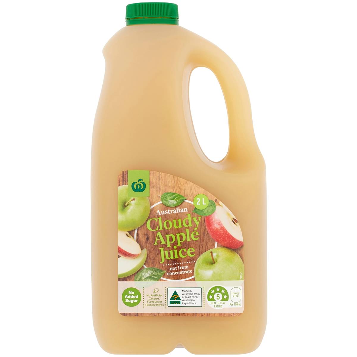 Woolworths Cloudy Apple Juice 2l Woolworths