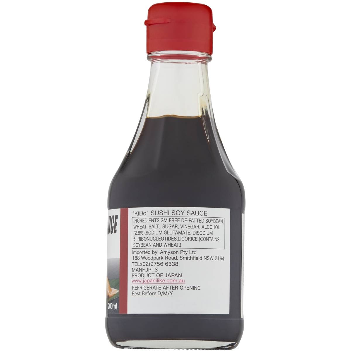 Kido Sushi Soy Sauce 200ml | Woolworths