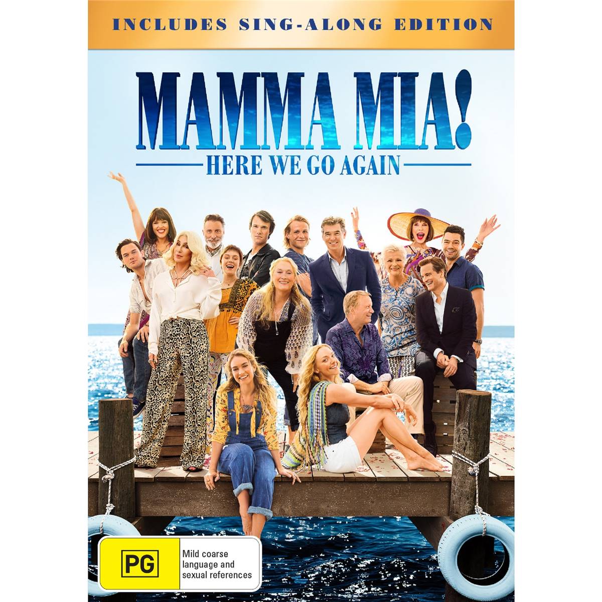 Mama Mia Here We Go Again Dvd
