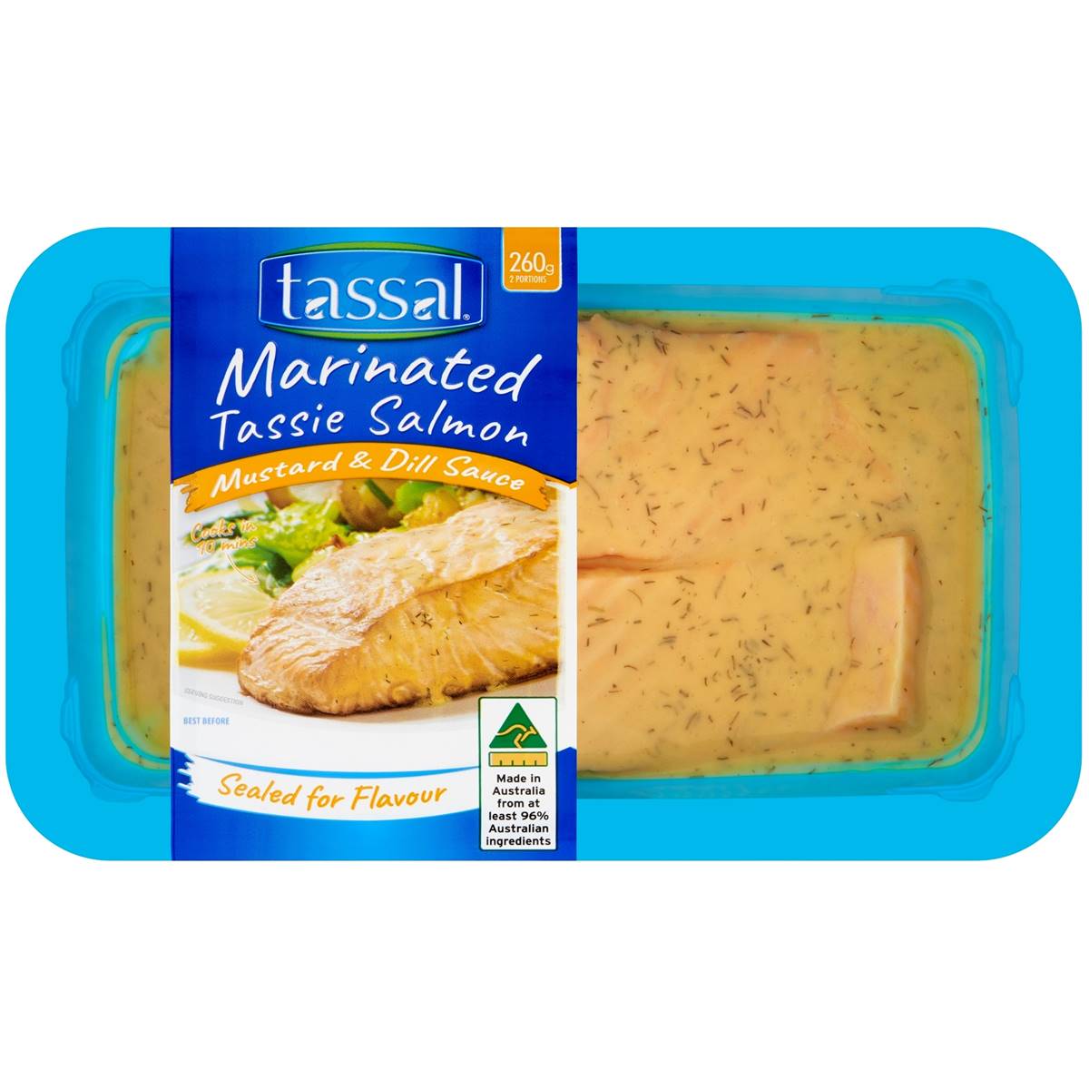 Tassal Salmon With Mustard Dill 260g Woolworths