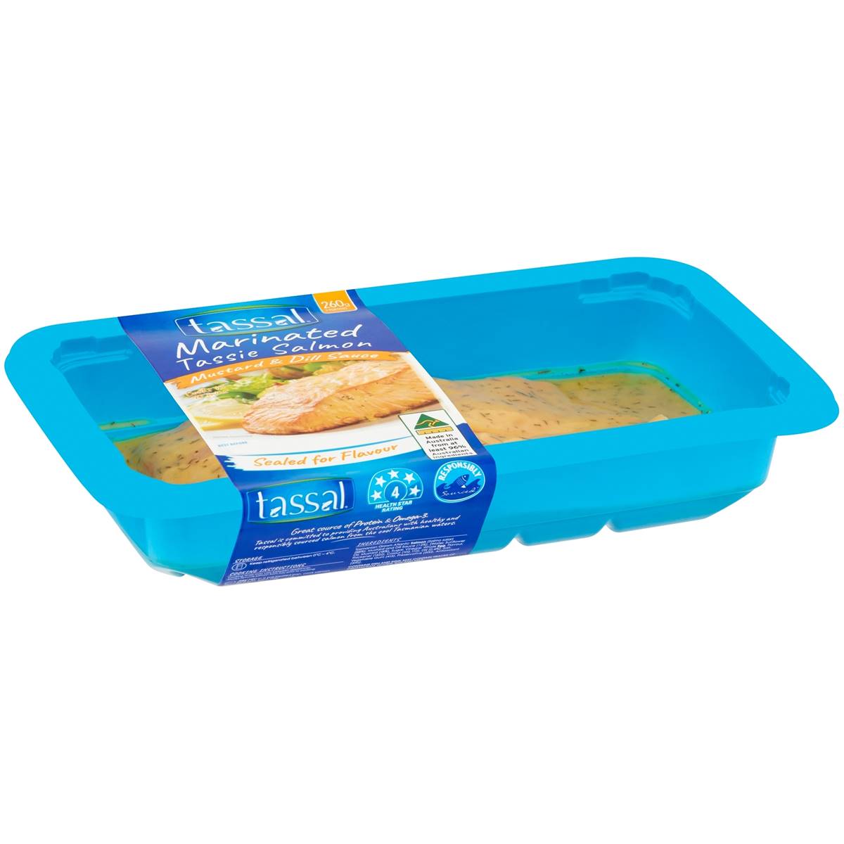 Tassal Salmon With Mustard Dill 260g Woolworths