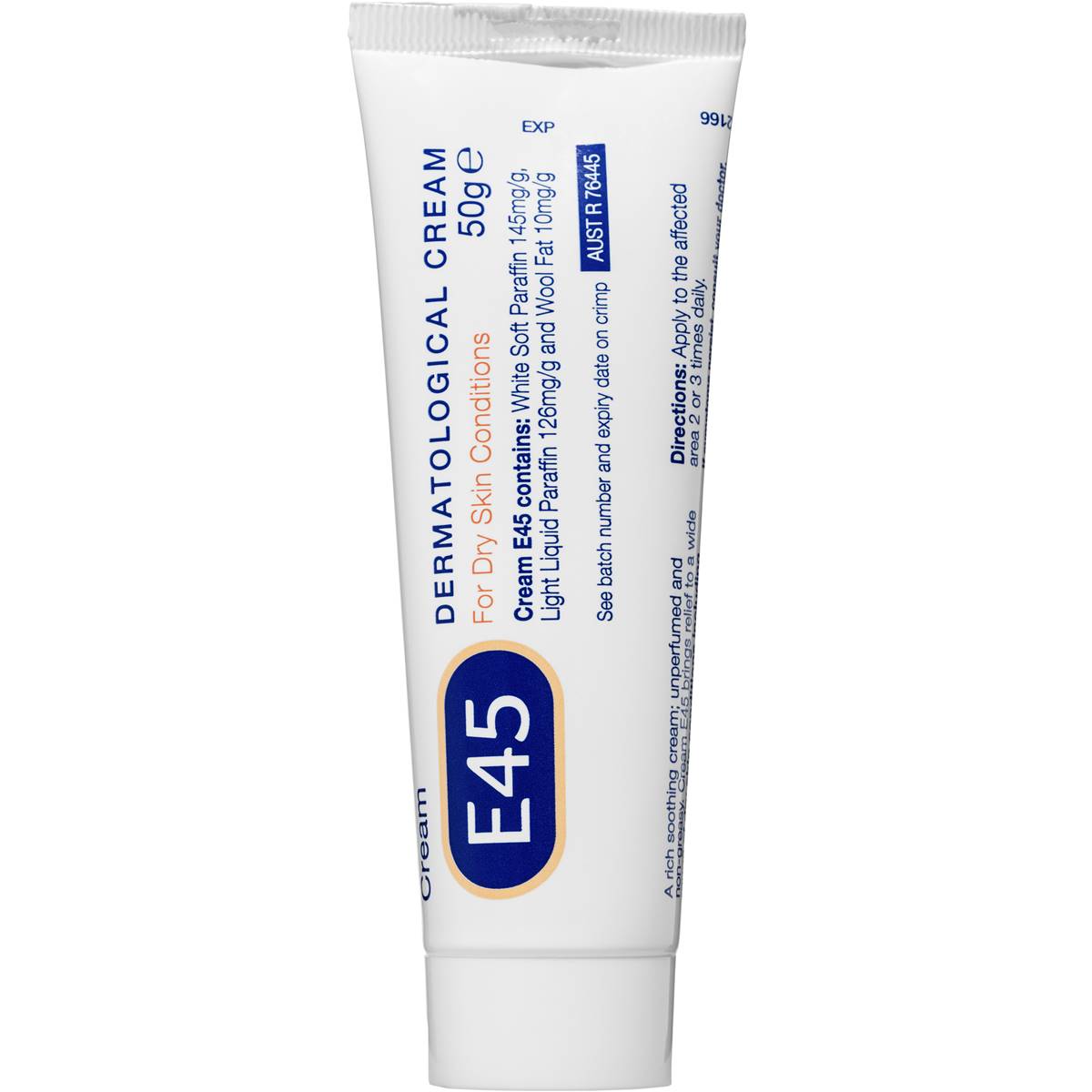 E45 Moisturising Cream For Dry Skin And Eczema 50g Woolworths