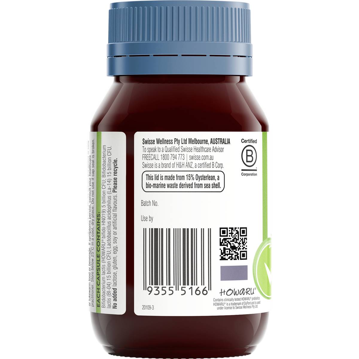 Swisse Ultibiotic Daily Digestive Probiotic Capsules 30 Pack | Woolworths