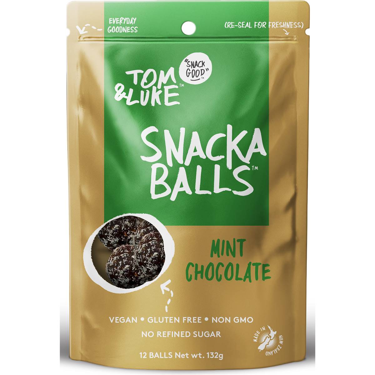 Tom & Luke Tom & Luke Snacka Balls Mint Chocolate