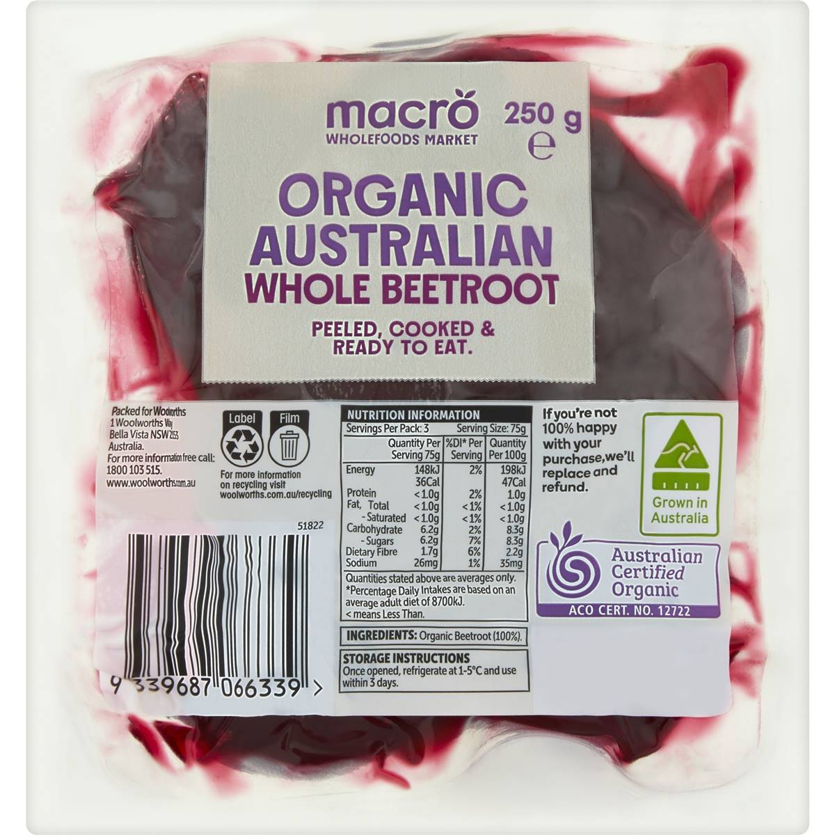 Macro Organic Beetroot